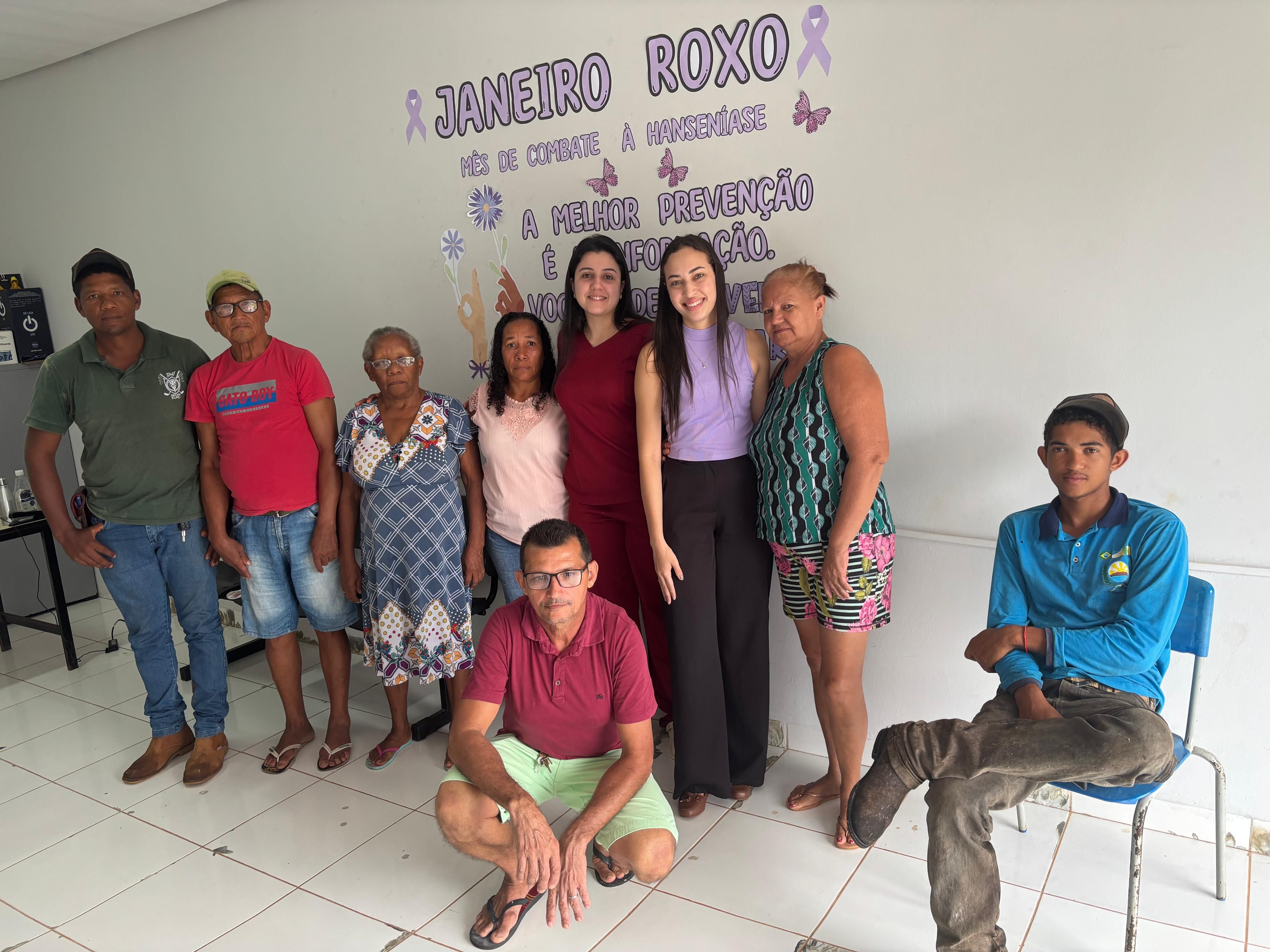 SECRETARIA DE SAÚDE REALIZA AÇÕES EM ALUSÃO AO JANEIRO ROXO - MÊS DE CONSCIENTIZAÇÃO E PREVENÇÃO À HANSENÍASE