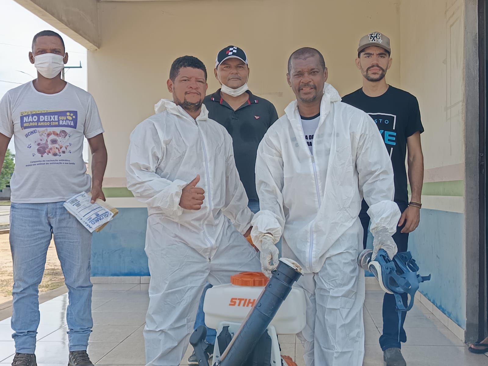 SECRETARIA DE SAÚDE REALIZA BLOQUEIO CONTRA A DENGUE NO SETOR NOVA FILADÉLFIA