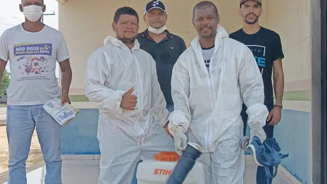 SECRETARIA DE SAÚDE REALIZA BLOQUEIO CONTRA A DENGUE NO SETOR NOVA FILADÉLFIA
